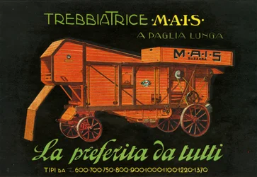 Landmaschinen. Suzzara, 1925